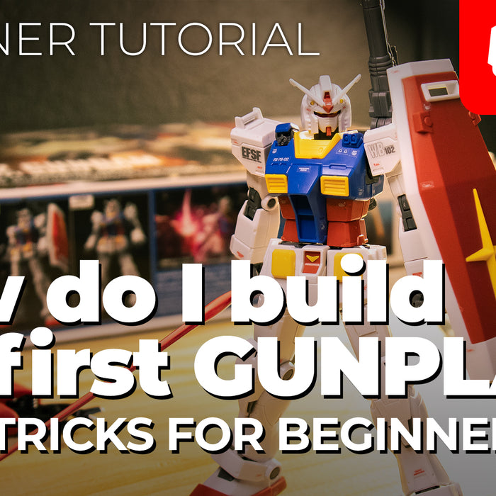 What is GUNPLA?! How do I build my first GUNPLA?! With Tips & Tricks! [Beginner GUNPLA Tutorial 01]