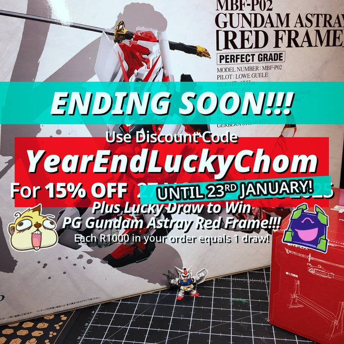 YearEndLuckyChom!!! Perfect Grade Gundam Astray Red Frame Giveaway! [Promos Ending Update]