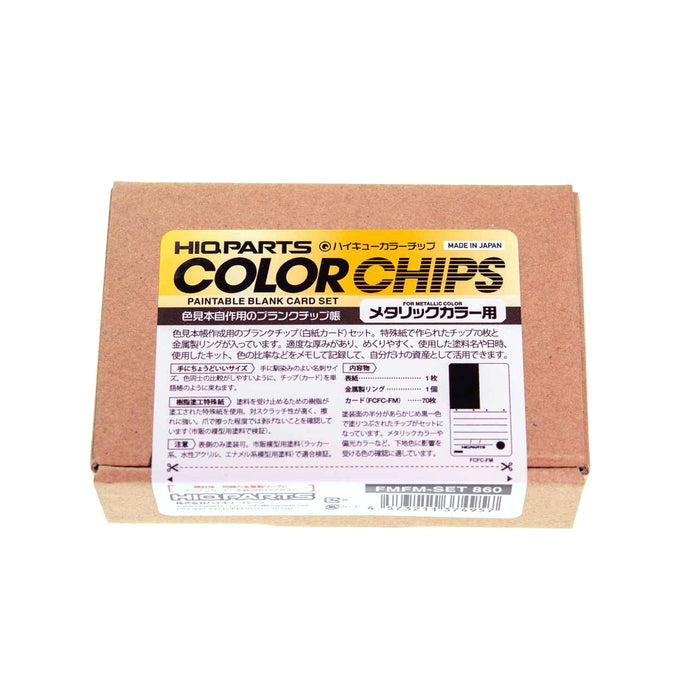 HIQ Colour Chips for Metallic Colour (70pcs)