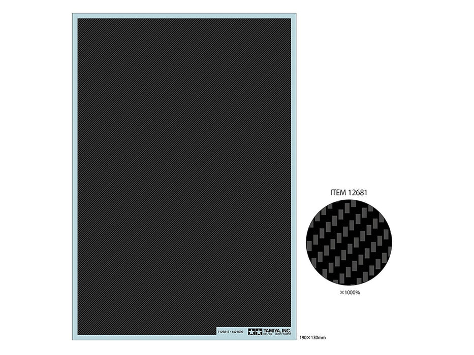 Carbon Pattern Decal (Twill Weave/Fine)