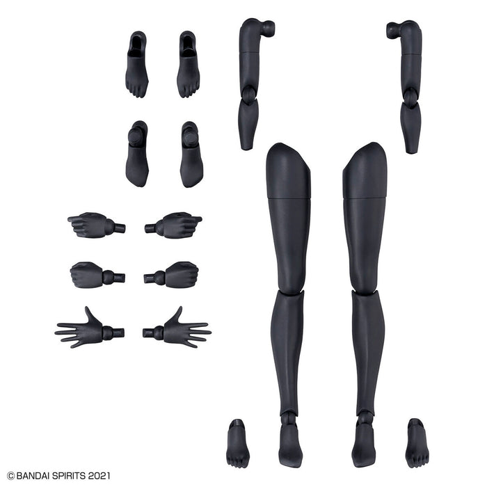 30MS Option Body Parts Arm Parts & Leg Parts [White/Black]