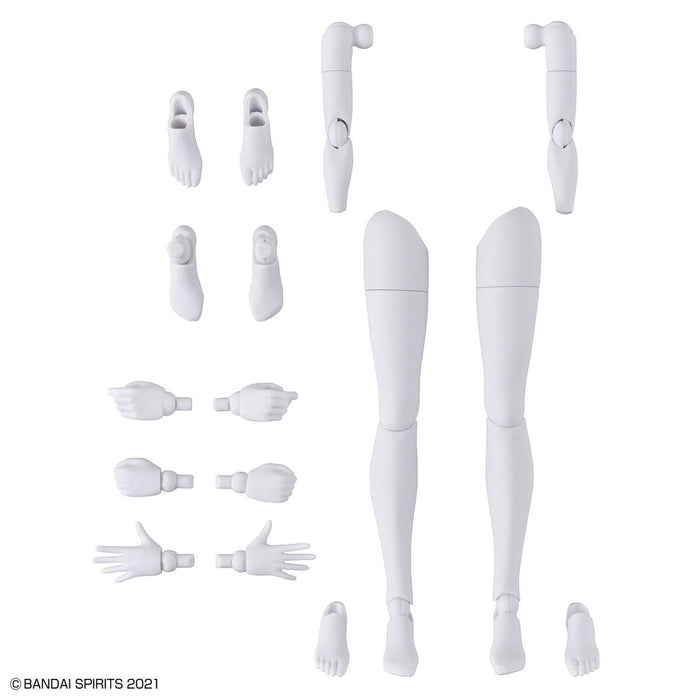 30MS Option Body Parts Arm Parts & Leg Parts [White/Black]