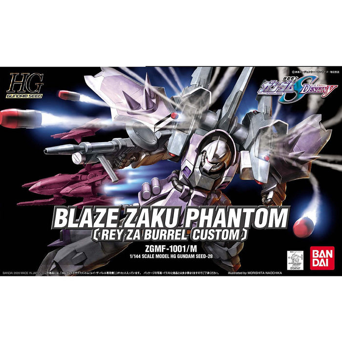 HG Blaze Zaku Phantom (Rey Za Burrel Custom)
