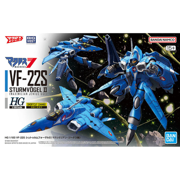 HG VF-22S Sturmvogel II (Maximilian Jenius Use) — GUNPLA SA