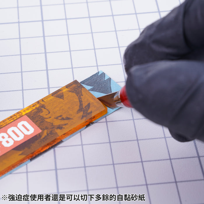 Acrylic Grinding Plates for Adhesive Sanding Paper - 6pcs (AGP-000)