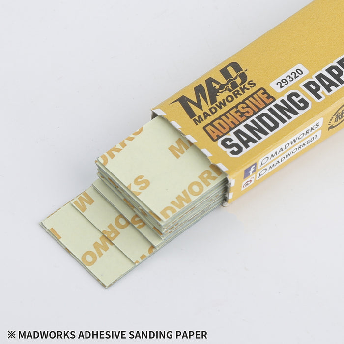 Adhesive Sanding Paper #320 - 20pcs