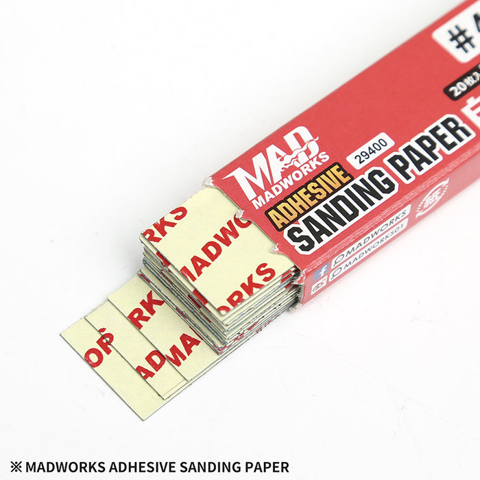 Adhesive Sanding Paper #400 - 20pcs