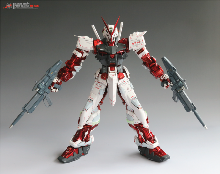 [Delpi Decal] PG Gundam Astray Red Frame Water Decal