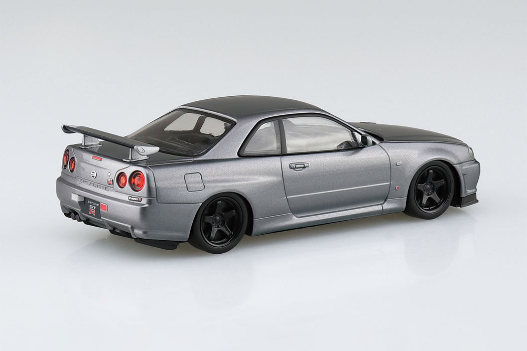 Nissan R34 Skyline GT-R Custom Wheel (Athlete Silver)