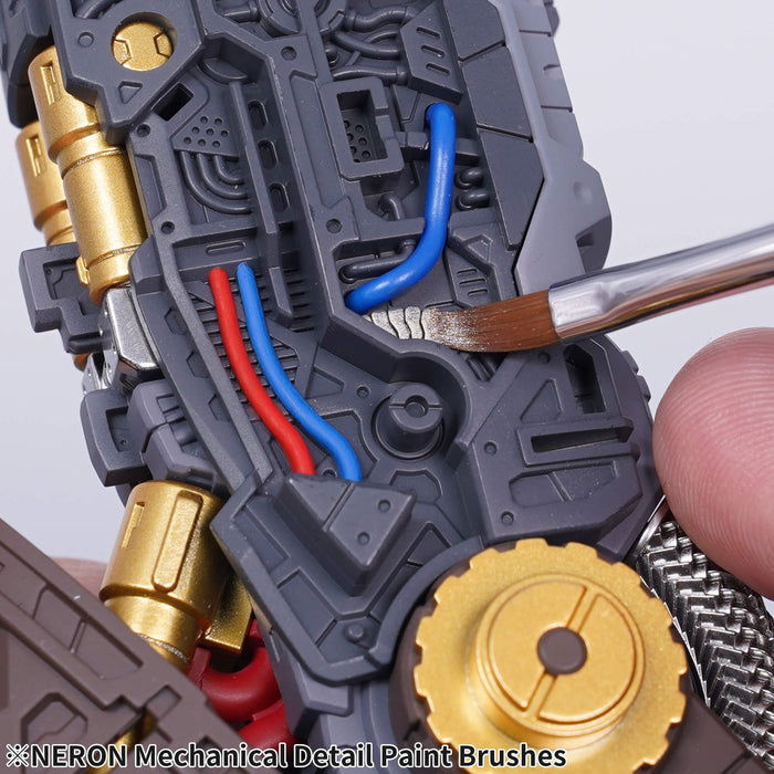 Madworks x Ver. Ed NERON Mechanical Detail Brush Set (4 pcs) - Pure Kolinsky & Synthetic (MD-001)