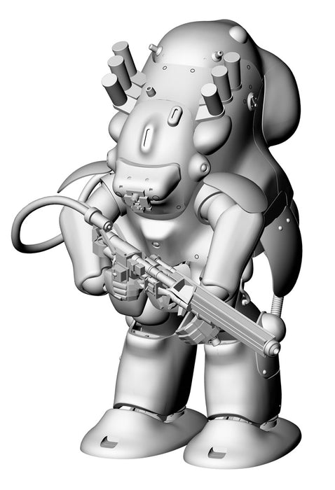 Robot Battle V (Five) Heavy Armored Combat Uniform MK44G-6 Gold Knight