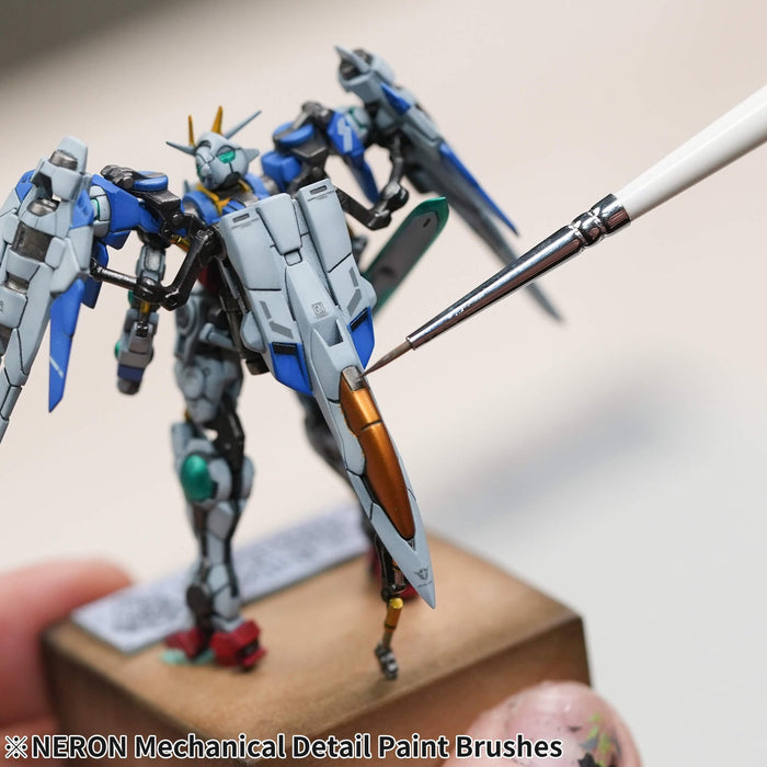 Madworks x Ver. Ed NERON Mechanical Detail Brush Set (4 pcs) - Pure Kolinsky & Synthetic (MD-001)