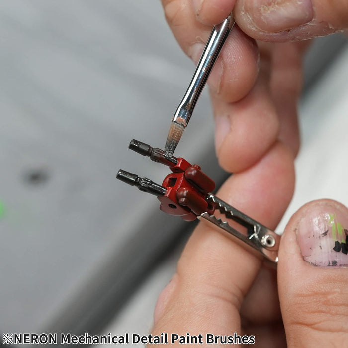 Madworks x Ver. Ed NERON Mechanical Detail Brush Set (4 pcs) - Pure Kolinsky & Synthetic (MD-001)