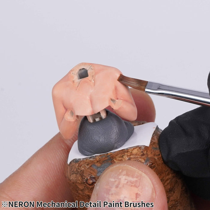 Madworks x Ver. Ed NERON Mechanical Detail Brush Set (4 pcs) - Pure Kolinsky & Synthetic (MD-001)