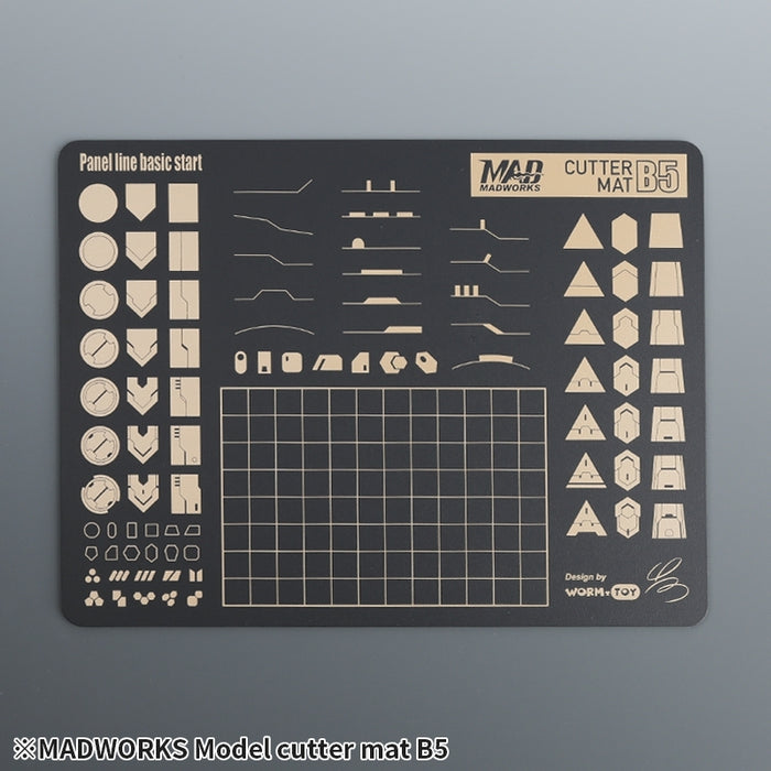 Cutting Mat B5 with Panel Line Scribing Guide (MH-05)