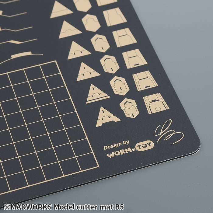 Cutting Mat B5 with Panel Line Scribing Guide (MH-05)