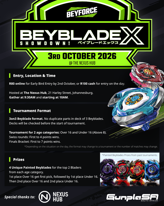 BeyForce Showdown Oct2026 [Early Bird Entry]