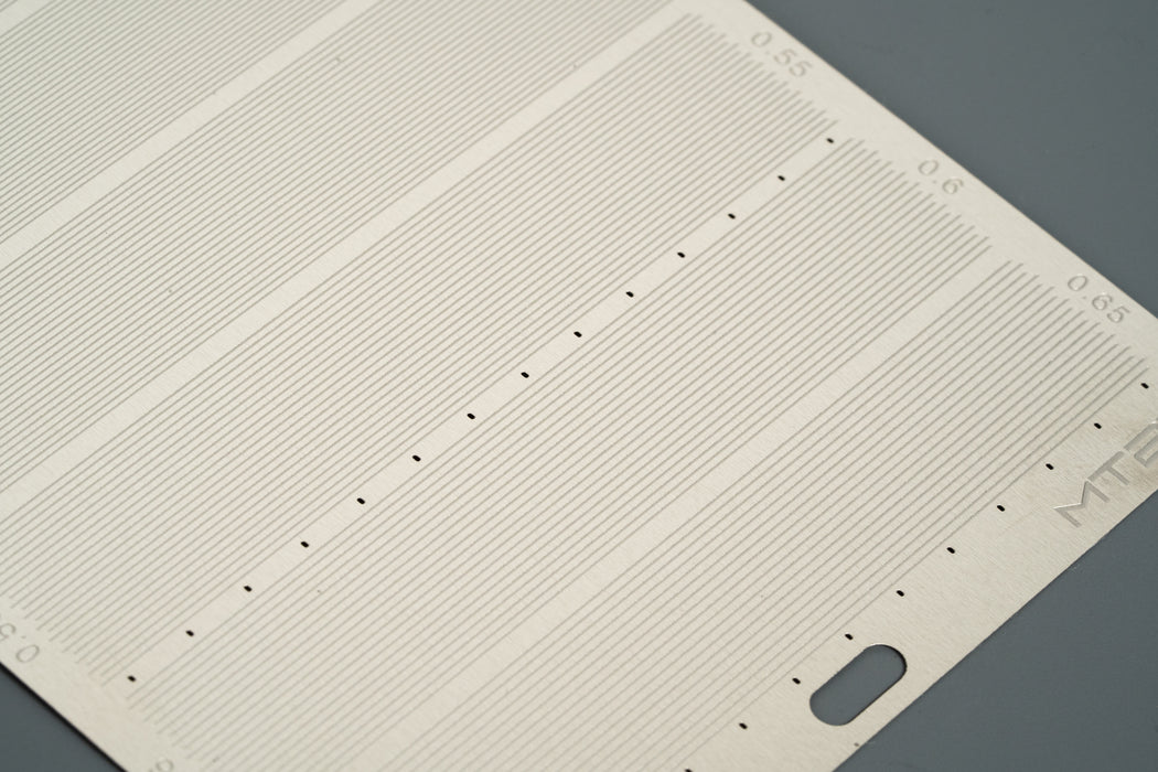 Photo-Etch Guiding Tape Templates (Small) (MT-25)