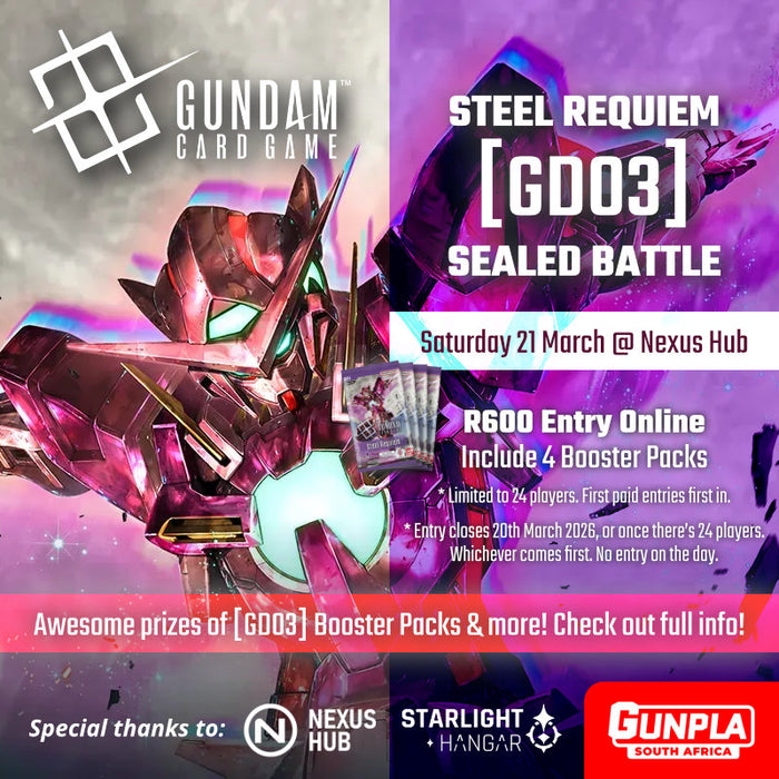 GUNDAM CARD GAME Booster Pack [GD03] Sealed Battle Mar2026