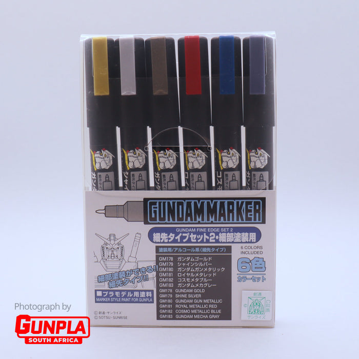 Gundam Marker Fine Edge Set 2