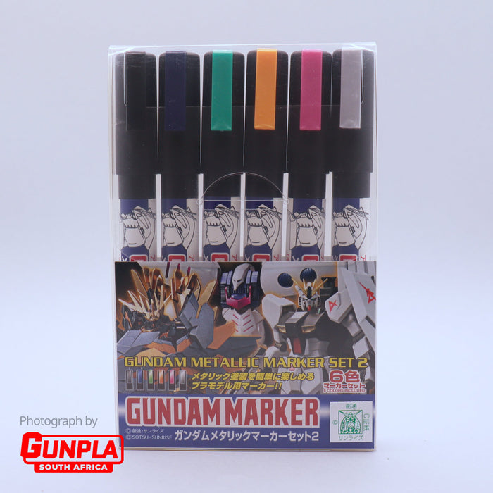 Gundam Marker Metallic Marker Set 2