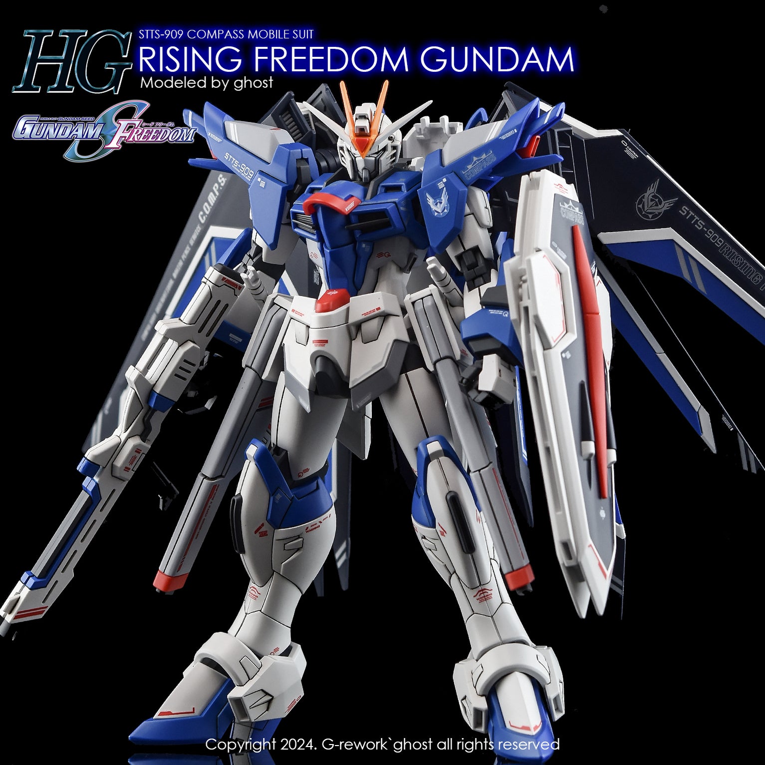 [G-REWORK DECAL] [HG] [SEED] RISING FREEDOM GUNDAM — Gunpla SA