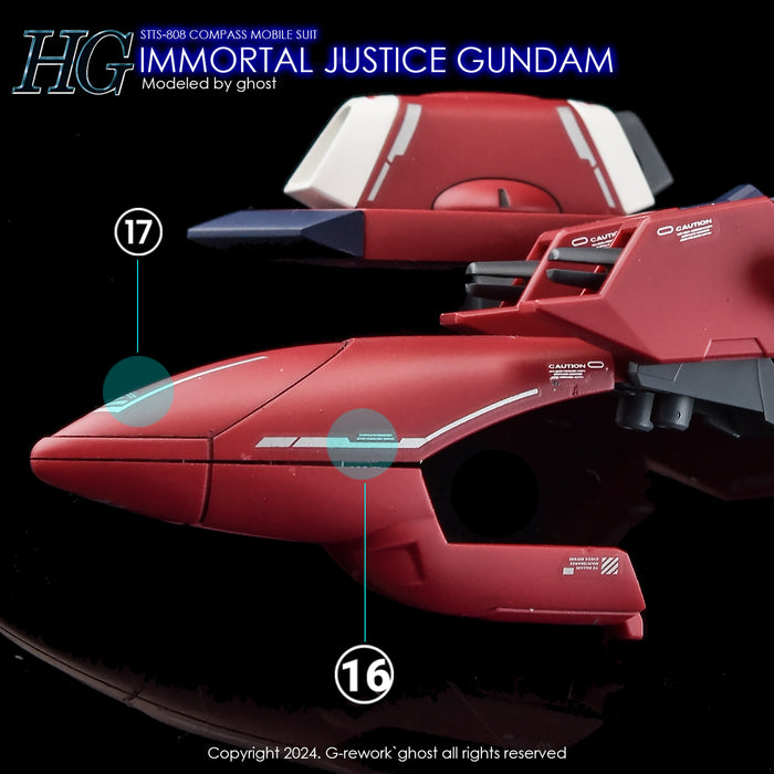 [G-REWORK] [HG] [SEED] IMMORTAL JUSTICE GUNDAM
