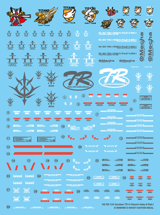 [G-REWORK] [HG] A.O.Z RX-124 GUNDAM TR-6 ［Haze'n-thley II-Rah］