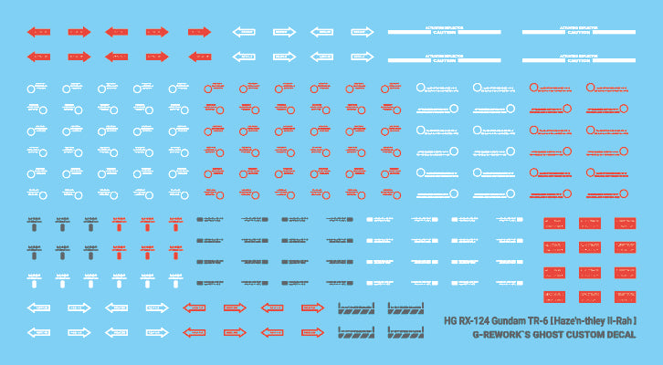 [G-REWORK] [HG] A.O.Z RX-124 GUNDAM TR-6 ［Haze'n-thley II-Rah］