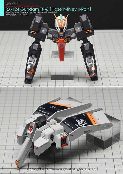 [G-REWORK] [HG] A.O.Z RX-124 GUNDAM TR-6 ［Haze'n-thley II-Rah］