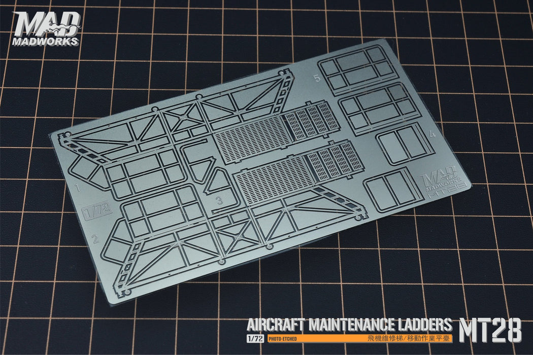 Photo-Etch 1/72 Aircraft Maintenance Ladder 3 (MT-28)
