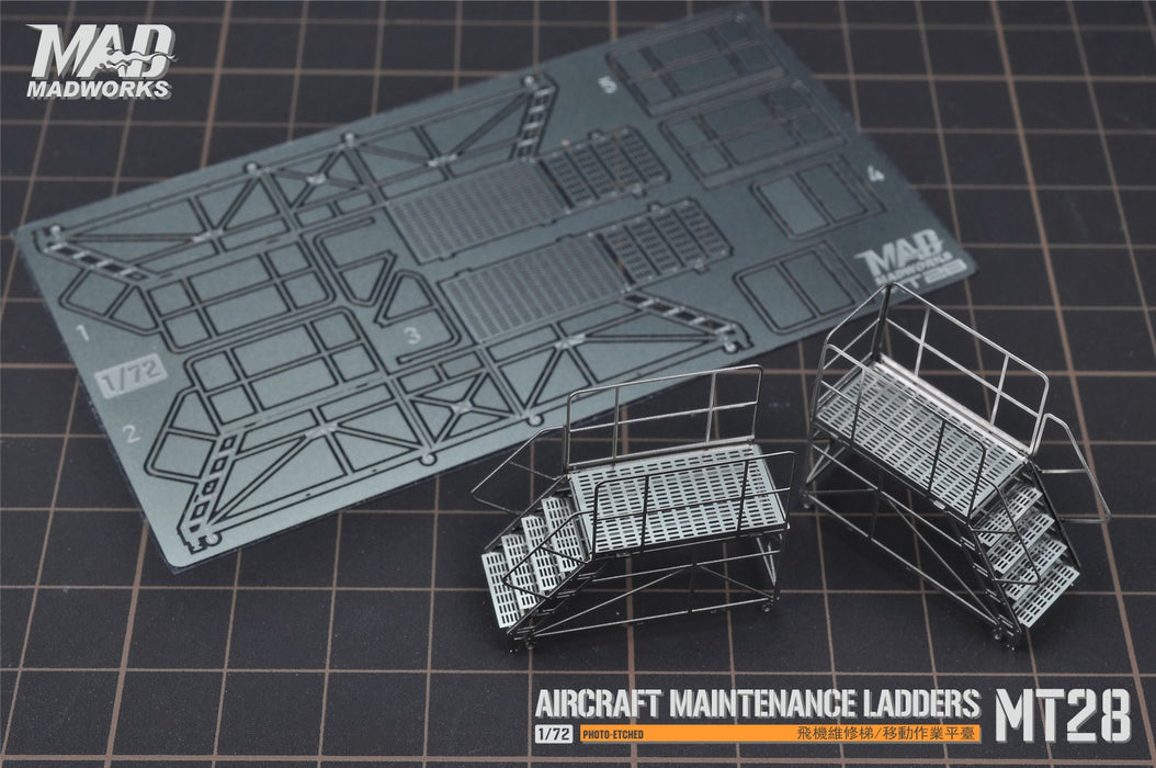 Photo-Etch 1/72 Aircraft Maintenance Ladder 3 (MT-28)