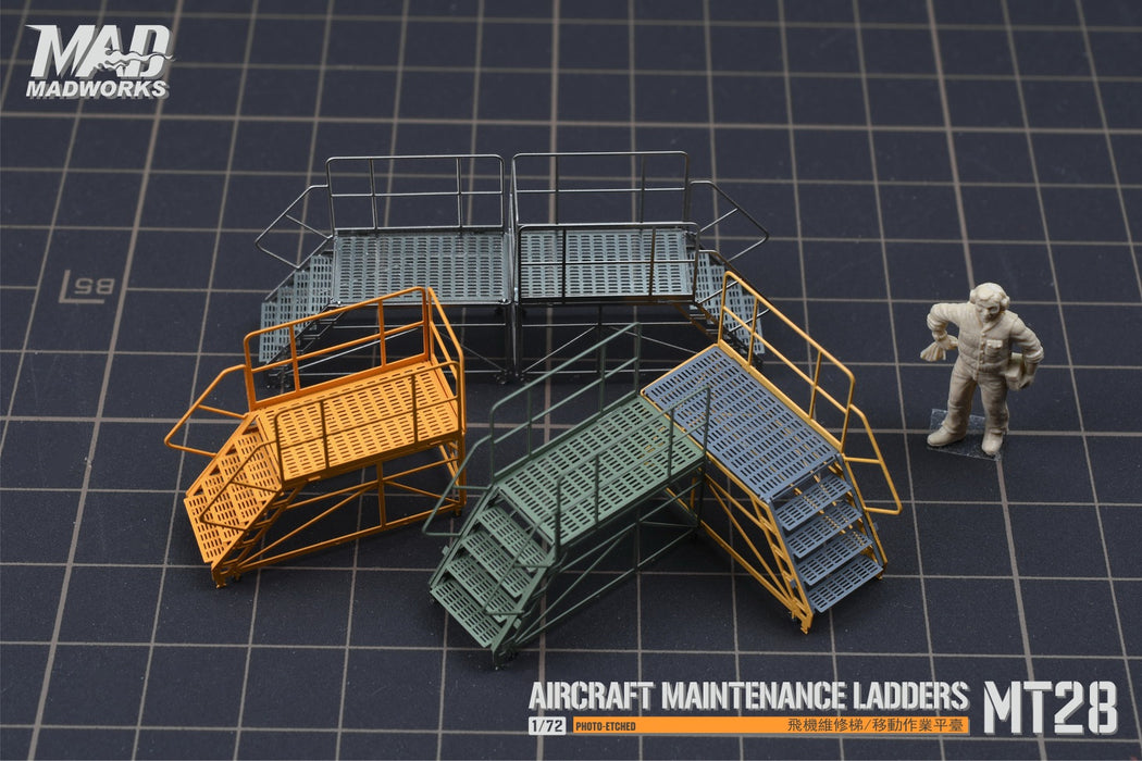 Photo-Etch 1/72 Aircraft Maintenance Ladder 3 (MT-28)