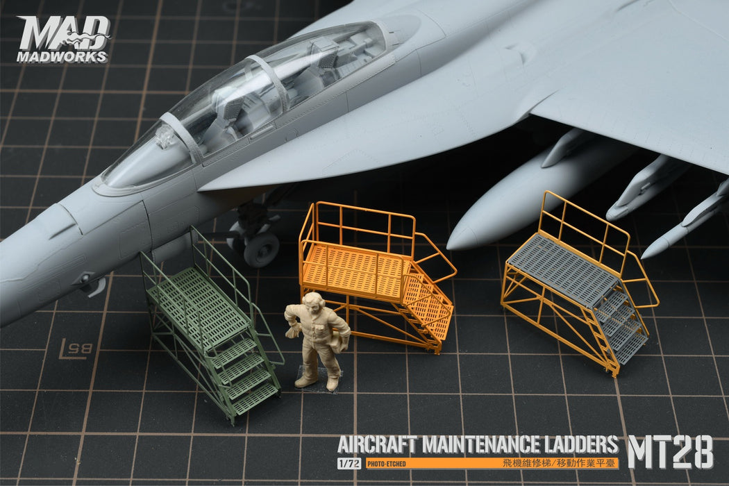 Photo-Etch 1/72 Aircraft Maintenance Ladder 3 (MT-28)