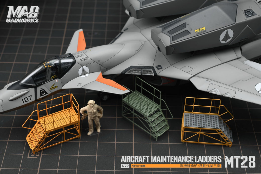 Photo-Etch 1/72 Aircraft Maintenance Ladder 3 (MT-28)