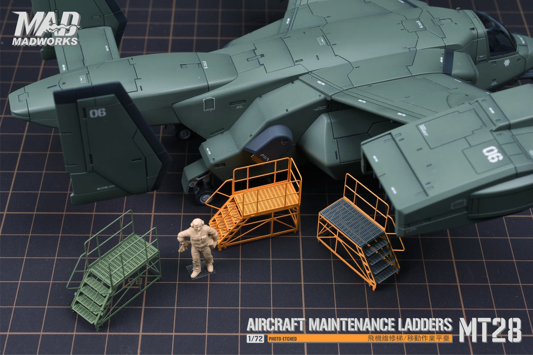 Photo-Etch 1/72 Aircraft Maintenance Ladder 3 (MT-28)