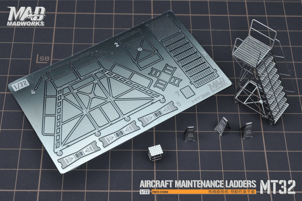 Photo-Etch 1/72 Aircraft Maintenance Ladder 2 (MT-32)