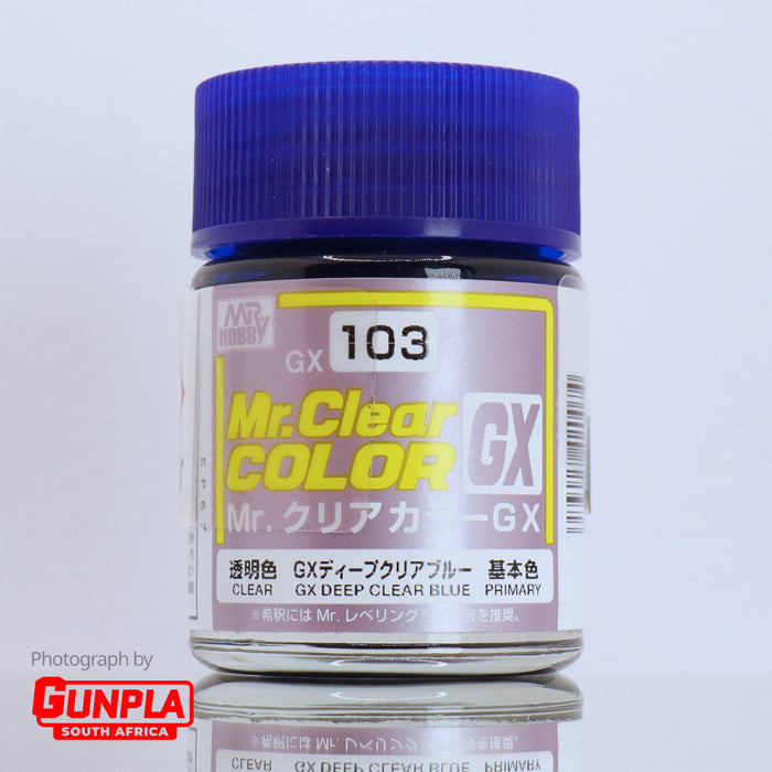 Mr. CLEAR COLOR GX103 GX Deep Clear Blue 18ml