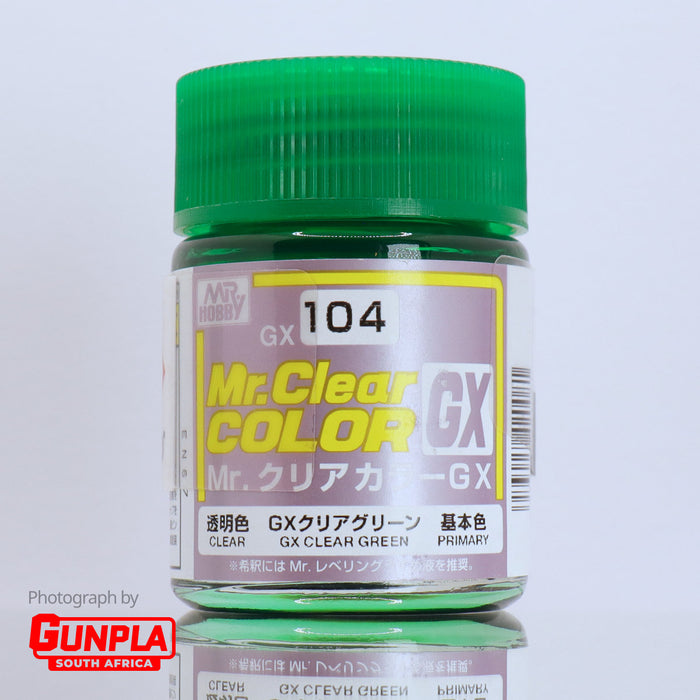 Mr. CLEAR COLOR GX104 GX Clear Green 18ml