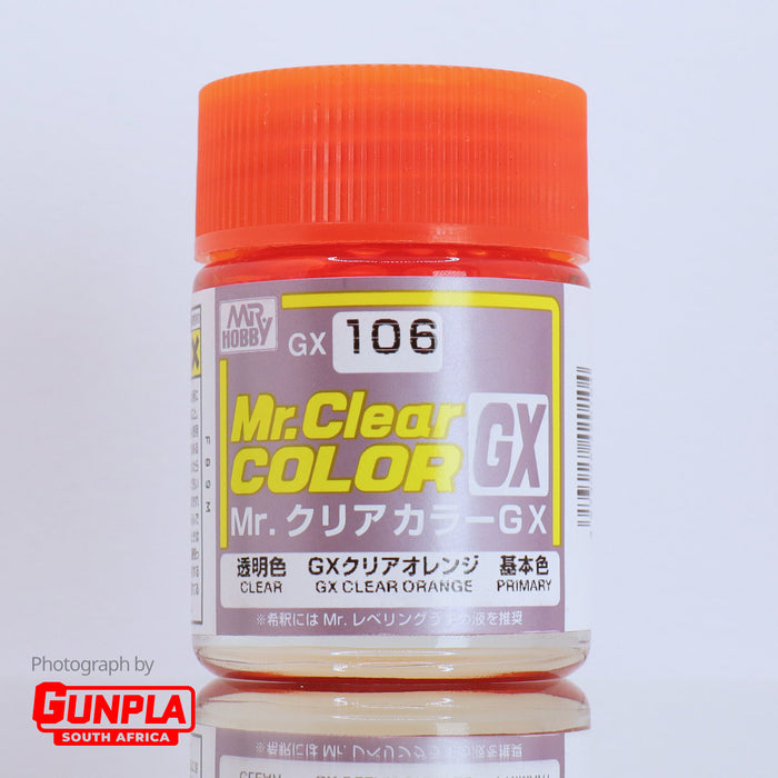 Mr. CLEAR COLOR GX106 GX Clear Orange 18ml