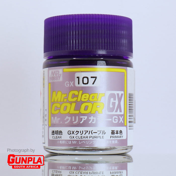 Mr. CLEAR COLOR GX107 GX Clear Purple 18ml