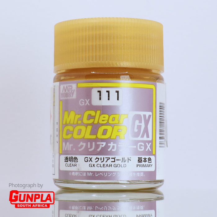 Mr. CLEAR COLOR GX111 GX Clear Gold 18ml