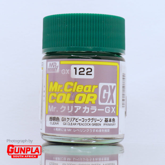 Mr. CLEAR COLOR GX122 GX Clear Peacock Green 18ml