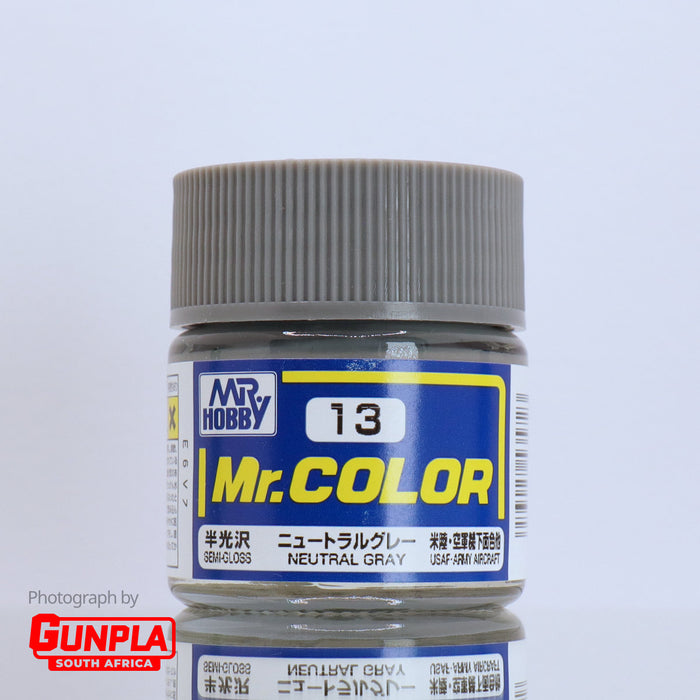 Mr. COLOR C013 Semi-Gloss Neutral Gray 10ml
