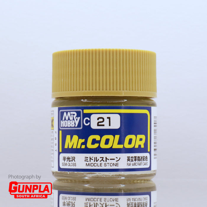 Mr. COLOR C021 Semi-Gloss Middle Stone 10ml