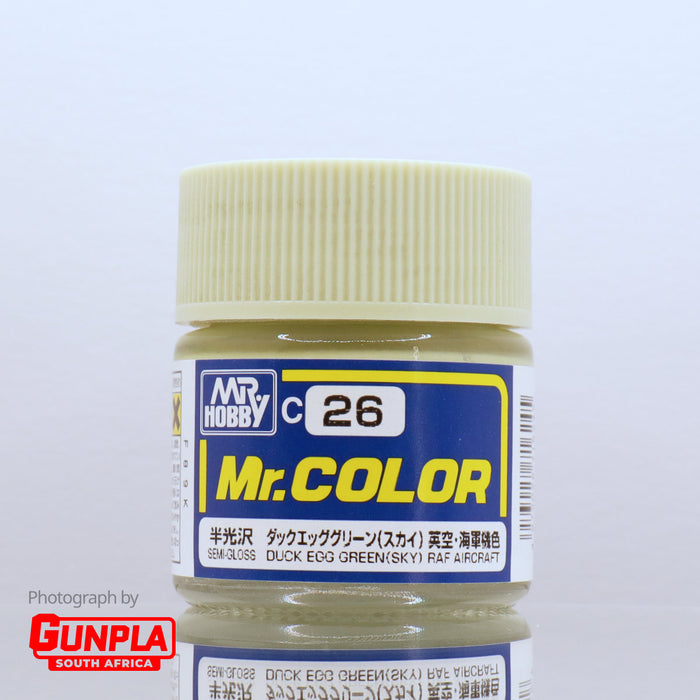 Mr. COLOR C026 Semi-Gloss Duck Egg Green 10ml