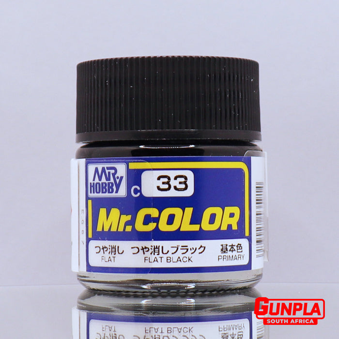 Mr. COLOR C033 Flat Black 10ml