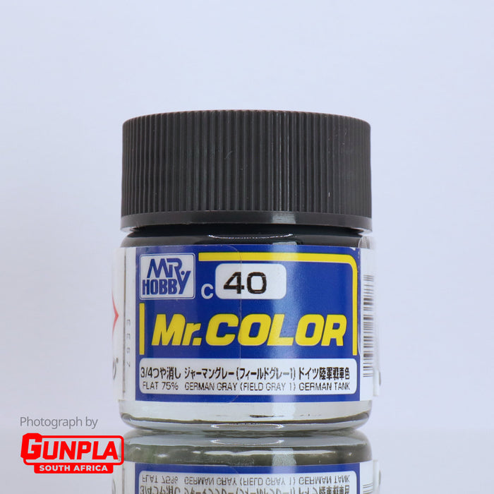 Mr. COLOR C040 Flat German Gray 10ml