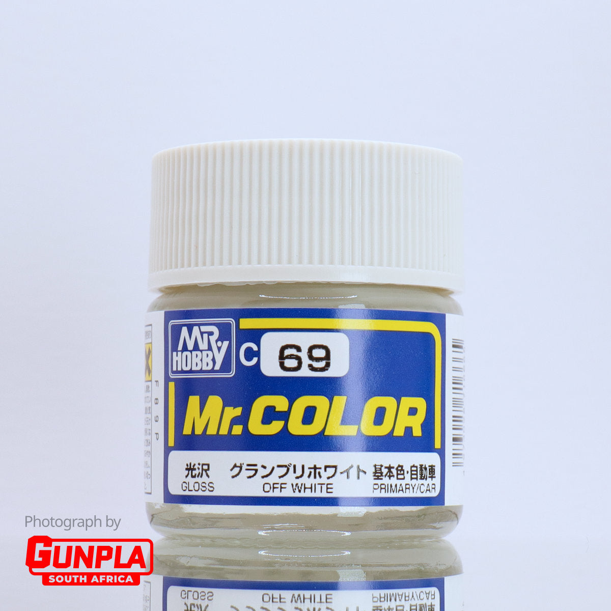 Mr. COLOR C069 Gloss Off White 10ml — GUNPLA SA