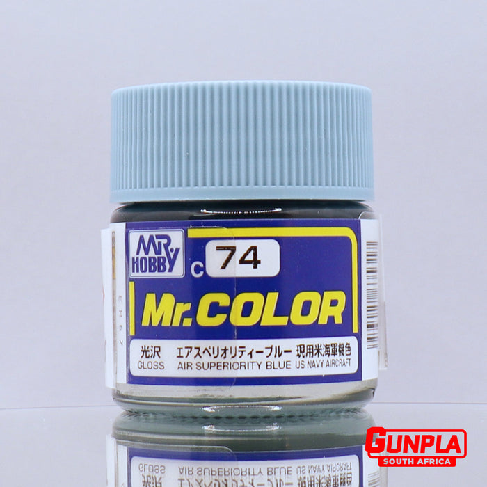 Mr. COLOR C074 Gloss Air Superiority Blue 10ml